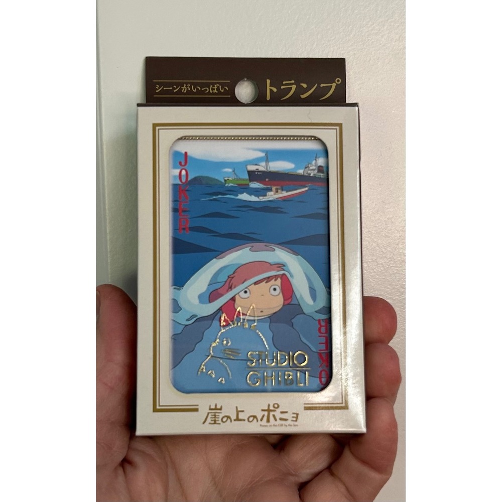 Studio Ghibli Ponyo on the Cliff‎ by the Sea Playing Cards Ensky Japan 2014 Deck